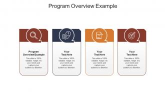 Program overview example ppt powerpoint presentation show example introduction cpb