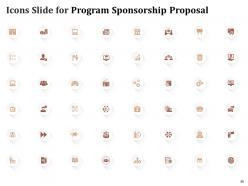 Program sponsorship proposal powerpoint presentation slides