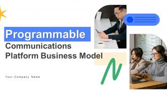 Programmable Communications Platform Business Model BMC V