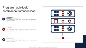 Programmable Logic Controller Automation Icon