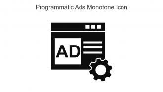 Programmatic Ads Monotone Icon In Powerpoint Pptx Png And Editable Eps Format