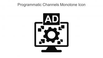 Programmatic Channels Monotone Icon In Powerpoint Pptx Png And Editable Eps Format
