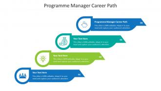 Programme Manager Career Path Ppt Powerpoint Presentation Inspiration Cpb