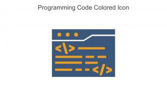 Programming Code Colored Icon In Powerpoint Pptx Png And Editable Eps Format