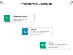 Programming constructs ppt powerpoint presentation inspiration introduction cpb
