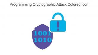 Programming Cryptographic Attack Colored Icon In Powerpoint Pptx Png And Editable Eps Format