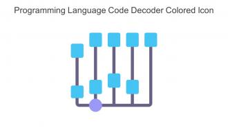Programming Language Code Decoder Colored Icon In Powerpoint Pptx Png And Editable Eps Format