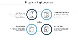 Programming language ppt powerpoint presentation summary slides cpb