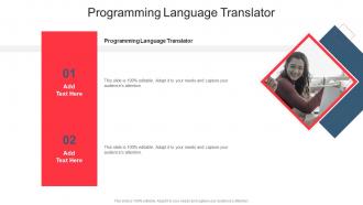 Programming Language Translator In Powerpoint And Google Slides Cpb