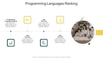 Programming Languages Ranking In Powerpoint And Google Slides Cpb