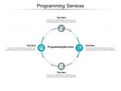 Programming services ppt powerpoint presentation outline background image cpb