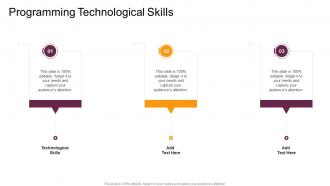 Programming Technological Skills In Powerpoint And Google Slides Cpb