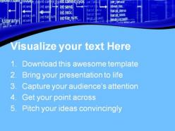 Programming technology powerpoint templates and powerpoint backgrounds 0711
