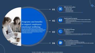 Programs And Benefits To Support Employees Emotional Manpower Optimization Methods