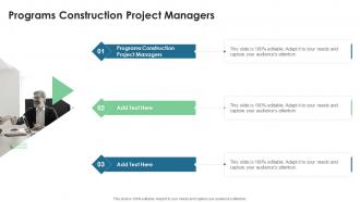 Programs Construction Project Managers In Powerpoint And Google Slides Cpb