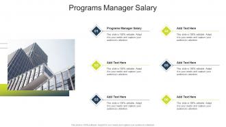 Programs Manager Salary In Powerpoint And Google Slides Cpb
