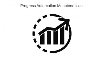 Progress Automation Monotone Icon In Powerpoint Pptx Png And Editable Eps Format