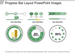 Progress bar layout powerpoint images