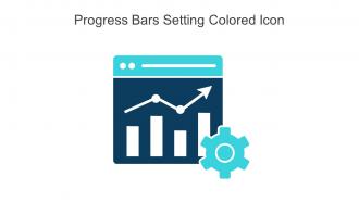 Progress Bars Setting Colored Icon In Powerpoint Pptx Png And Editable Eps Format