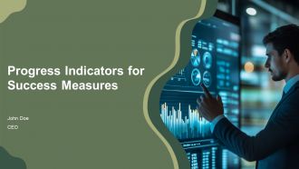 Progress Indicators For Success Measures PPT Summary AT