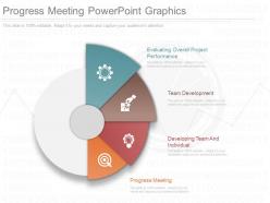 Progress meeting powerpoint graphics
