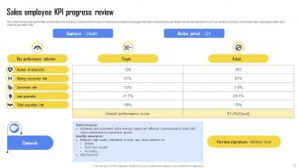 Progress Review Powerpoint Ppt Template Bundles Adaptable Compatible