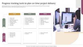 Progress Tracking Tools To Plan On Time Project Delivery