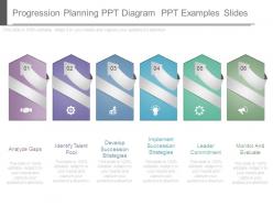 Progression planning ppt diagram ppt examples slides