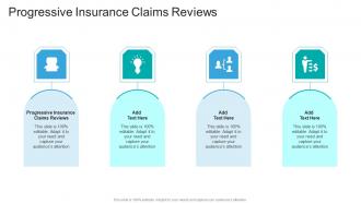Progressive Insurance Claims Reviews In Powerpoint And Google Slides Cpb
