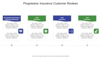 Progressive Insurance Customer Reviews In Powerpoint And Google Slides Cpb