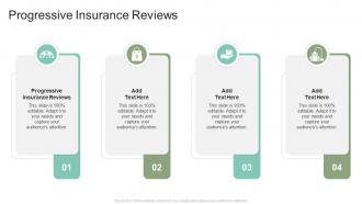 Progressive Insurance Reviews In Powerpoint And Google Slides Cpb