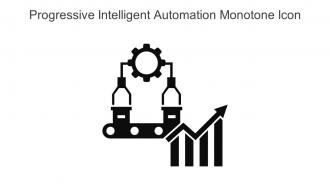 Progressive Intelligent Automation Monotone Icon In Powerpoint Pptx Png And Editable Eps Format