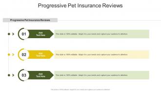 Progressive Pet Insurance Reviews In Powerpoint And Google Slides Cpb