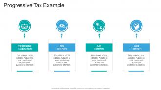 Progressive Tax Example In Powerpoint And Google Slides Cpb