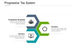 Progressive tax system ppt powerpoint presentation professional background designs cpb
