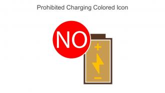 Prohibited Charging Colored Icon In Powerpoint Pptx Png And Editable Eps Format