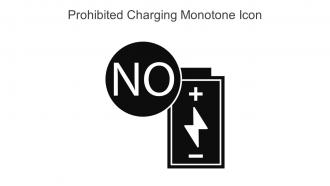 Prohibited Charging Monotone Icon In Powerpoint Pptx Png And Editable Eps Format