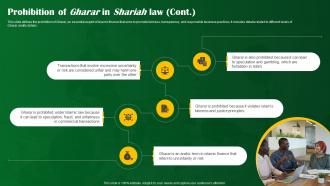 Prohibition Of Gharar In Shariah Law Shariah Compliant Banking Fin SS V Image Professionally