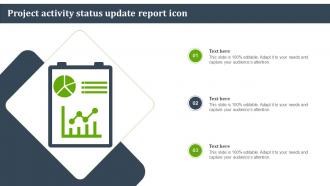 Project Activity Status Update Report Icon
