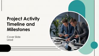 Project Activity Timeline And Milestones PPT Example AT