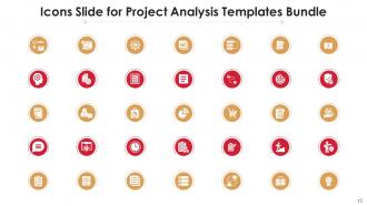 Project analysis templates bundle powerpoint presentation slides