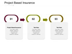 Project based insurance ppt powerpoint presentation icon example cpb