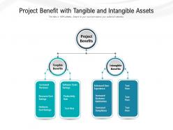 Project benefit with tangible and intangible assets
