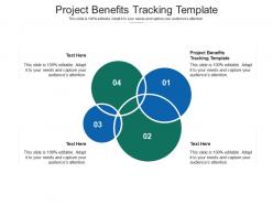 Project benefits tracking template ppt powerpoint presentation pictures slide cpb