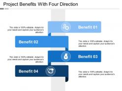Project benefits with four direction