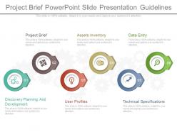 Project brief powerpoint slide presentation guidelines
