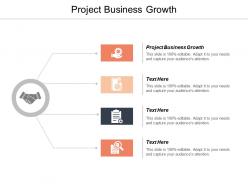 Project business growth ppt powerpoint presentation file mockup cpb