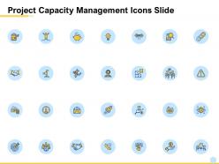 Project capacity management icons slide l1017 ppt powerpoint file