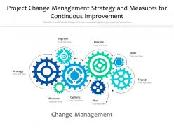 Project Change Management Strategy And Measures For Continuous Improvement