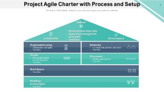 Project Charter Management Planning Process Organisation